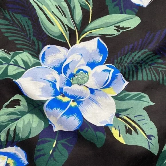 NWT Linen Blend Floral Pencil Skirt - Picture 4 of 12